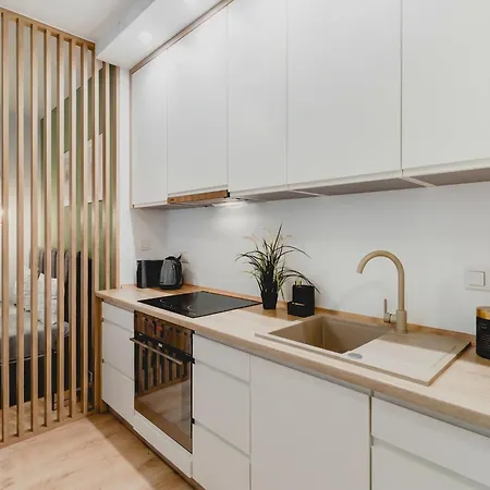 Golden - Modern & Cozy, Towarowa Street Apartamento