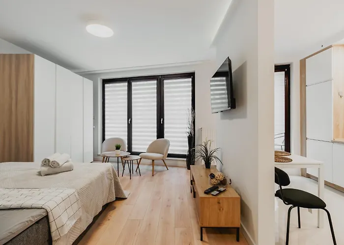 Golden - Modern&cozy, Towarowa Street Apartament *